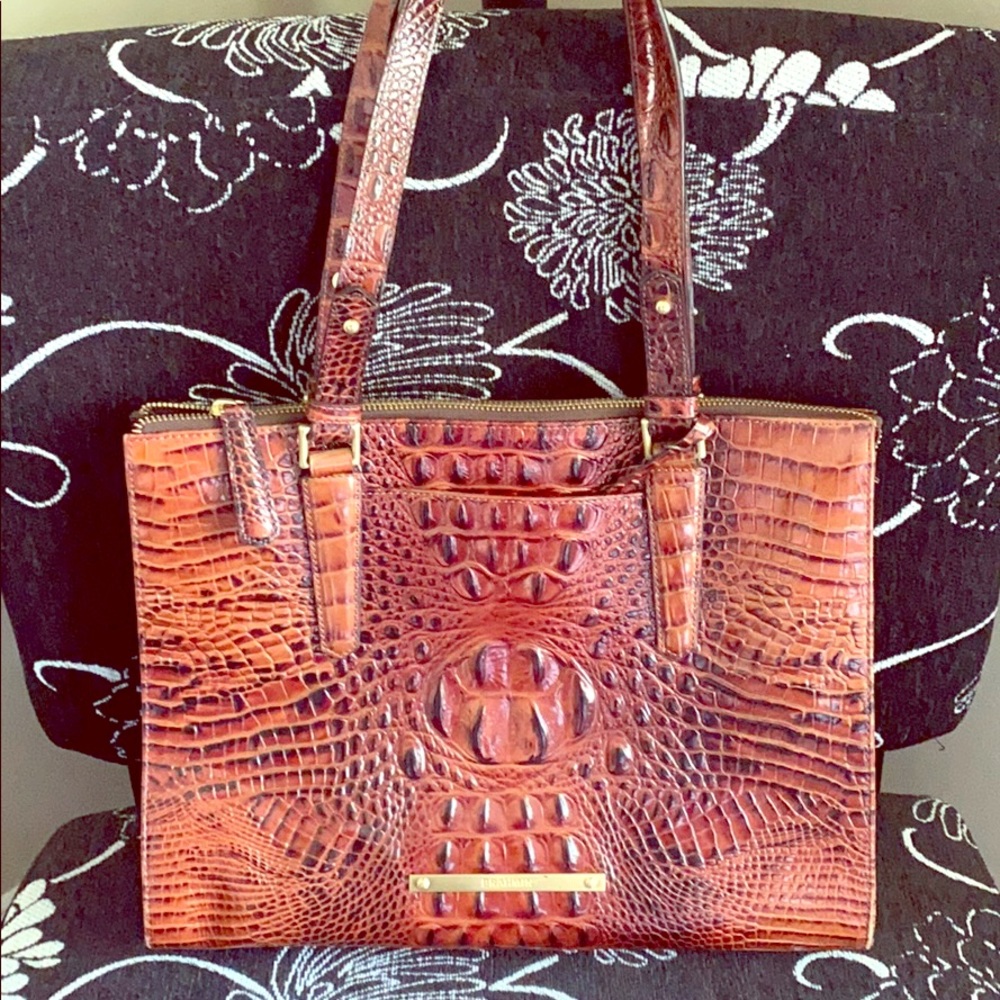 Brahmin Brown Leather Bag